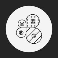 Information chart line icon N106