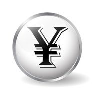 Yuan icon vector
