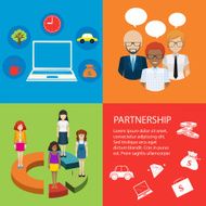 Series of infographics for social media