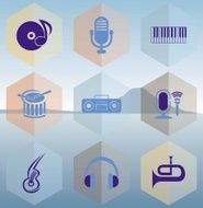 icons musical instrument