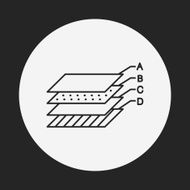 Information chart line icon N114