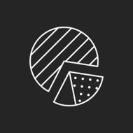 Information chart line icon N117