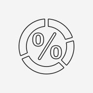 Information chart line icon N123