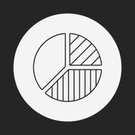 Information chart line icon N126