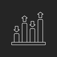 Information chart line icon N137