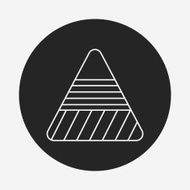 Information chart line icon N144
