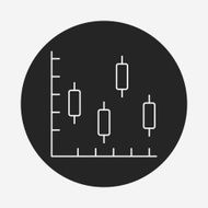 Information chart line icon N172