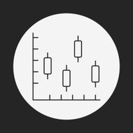 Information chart line icon N174