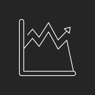 Information chart line icon N177