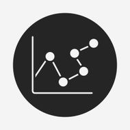 Information chart icon N86