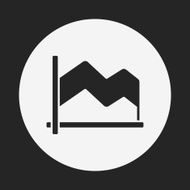 Information chart icon N100