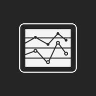 Information chart icon N115