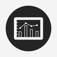 Information chart icon N130