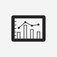 Information chart icon N133