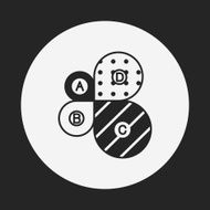 Information chart icon N136