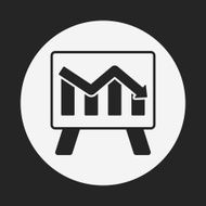 Information chart icon N200