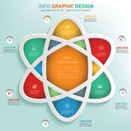 Science info graphic design clean vector N3