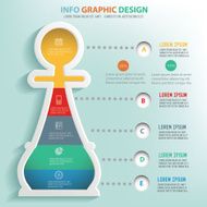 Chess info graphic design clean vector N2