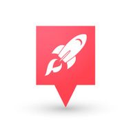 tooltip with a rocket
