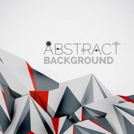 Geometric shapes in the air Vector abstract background N24