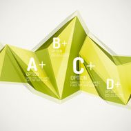Geometric shapes in the air Vector abstract background N25