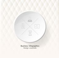 Infographic marketing icons Business concept with 4 options N4