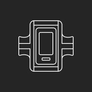 Sports armband line icon N2