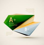 Geometric shapes in the air Vector abstract background N32