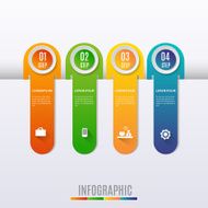 Tag Modern digital template vector banner infographics