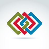Abstract icon abstract symbol vector graphic design element N3