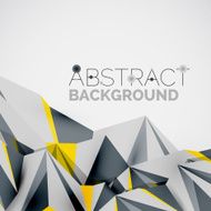 Geometric shapes in the air Vector abstract background N53