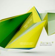 Geometric shapes in the air Vector abstract background N56