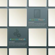 Infographic layout with brown square N2