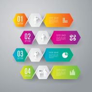 Infographics vector design template N155