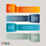 Modern infographics template N44