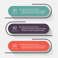 Vector colorful info graphics for your business presentations N123