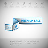 Banner with commerce business content N13