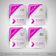 Business infographics template for web design N17
