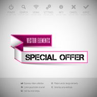Banner with commerce business content N14