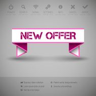 Banner with commerce business content N15