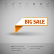 Banner with commerce business content N16