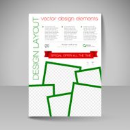 Site layout for design - flyer N41