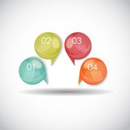 Infographic Templates for Business Vector Illustration N601
