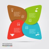 Vector circle element for infographic N31
