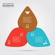 Vector circle element for infographic N32