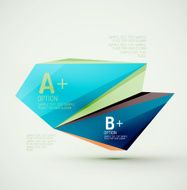 Geometric shapes in the air Vector abstract background N63