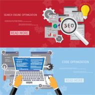 Vector flat concept of programming and coding N76