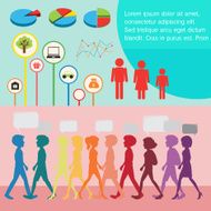 Business office style infographic N2