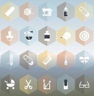 baby gear icons