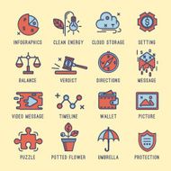 Set of business icons N42